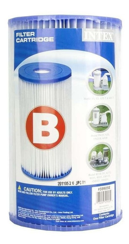 Imagen 3 de 3 de Filtro Tipo B Para Piscina Estructural Intex 29005