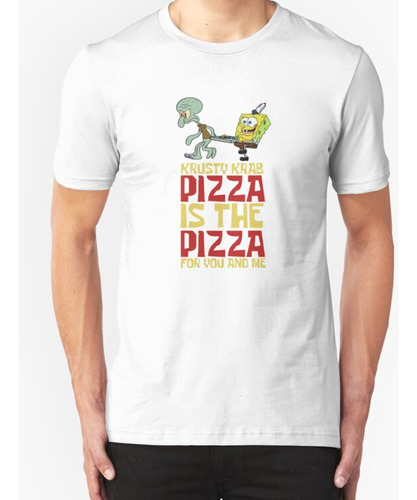 Franela  Krusty Krab Pizza - Bob Esponja