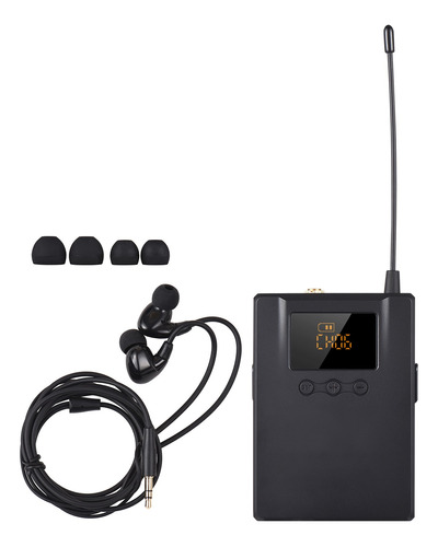Receptor De Audio Uhf Wpm-300r Auricular Takstar Para Audio