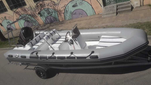 Kiel 5,6 Mts Matrizado Con Yamaha 60 Hp 2 Tiempos Full