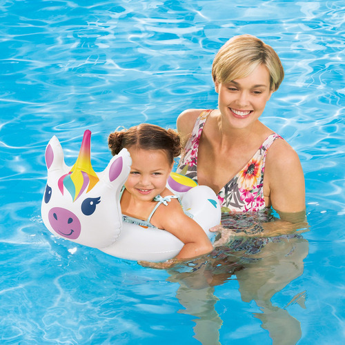 Imagen 3 de 7 de Unicornio Salvavida Niño Inflable Flotador Pileta