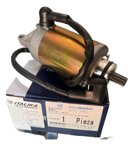 Motor De Arranque Atv200 Italika Original E12010149