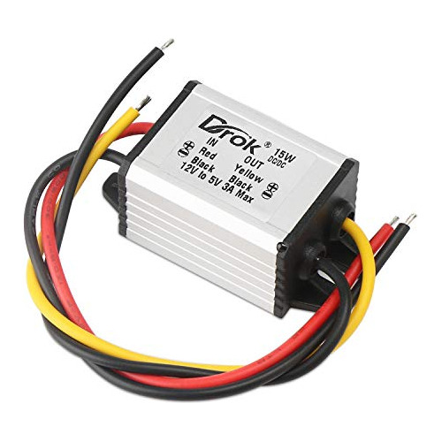 12v 5v Voltios Convertidor De Voltaje Dc Tablero Regula...