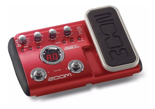 Zoom B-2.1u Pedalera Para Bajo Con Pedal Expresión Usb Nueva