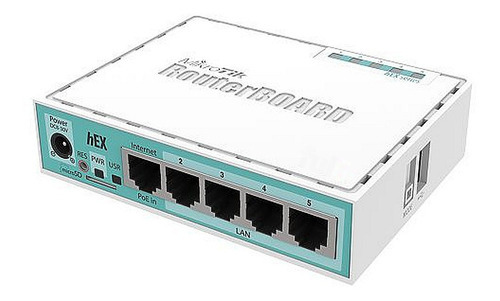 Mikrotik Rb750gr3, Router Board Hex 5 Gigabit 880mhz 2 Cores