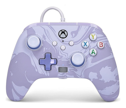 Joystick Xbox Powera Cableado Lavanda Camo