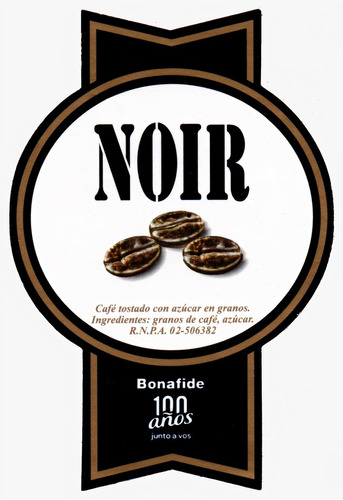 Cafe Bonafide Noir Molido Grano