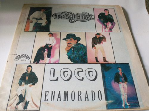 Grupo Fam Y Tex  Loco Enamorado  Lp Vinilo.