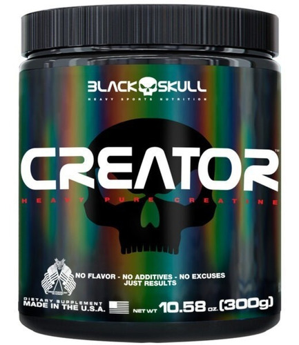 Creatina Black Skull Creator - 100 Servicios