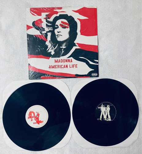Madonna American Life Lp Vinyl Vinilo Ed Usa 2003 Single 2lp