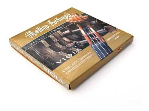 Encordado Cuerdas Viola Medina Artigas 1845 Concierto 