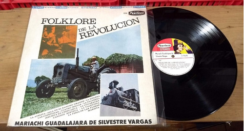 Mariachi Guadalajara Silvestre Vargas Folklore Revolucion Lp