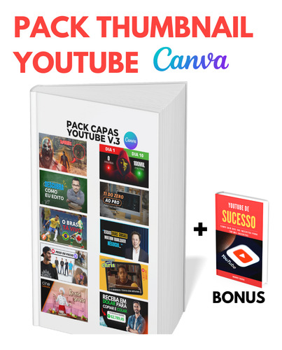 Pack Artes Prontas Para Youtube - Thumbnail