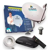 Comprar Kit Receptor Digital Sathd Vx10 Vivensis + Antena Ku 60 Cm