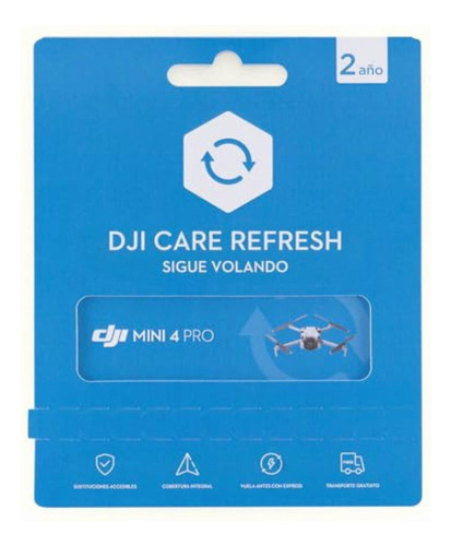 Dji Care Refresh Plan De 2 Años Mini 4 Pro, Tarjeta