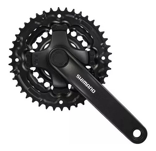 Plato Y Biela Shimano 8v 42/34/24, Ty-301 