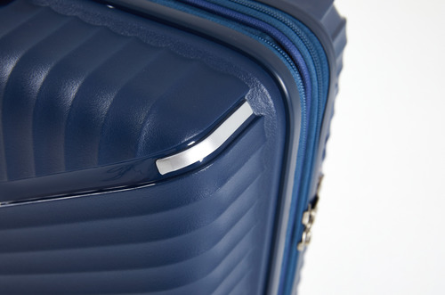 Maleta Carry On Travel Blue 20p Expandible Polipropileno