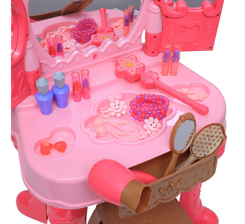 Penteadeira Eletrônica Magica Princesa Luz Musica Zippy Toys