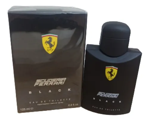 Perfume de hombre ferrari black sale