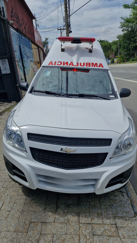 Chevrolet Montana 2019 ambulância 1.4 Ls Econoflex 2p