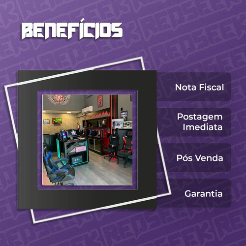 Pc Cpu A8 Computador Gamer Completo Novo Monitor 21 Cadeira