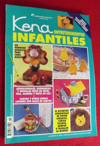 Revista Kena Entretenimientos Infantiles Junio 1996