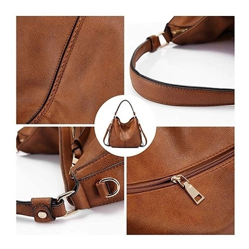 Imagen 8 de 8 de Bolso De Mano De Gran Capacidad Para Mujer,