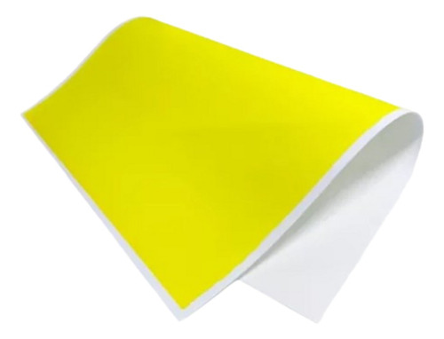 Cartulina Calipso 1/2 Medio Pliego X 48 Und Amarillo Neon 