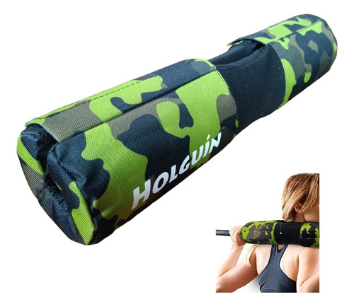 Almohadilla Camuflada Para Barra De Pesas Protector Hombros 