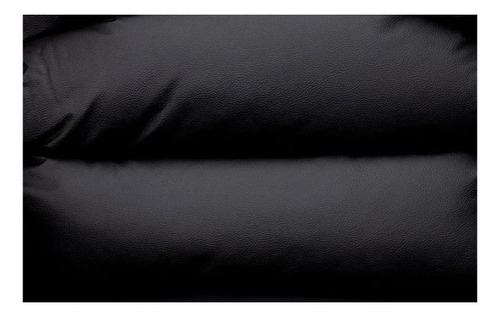 Sofá Reclinable Rosen Jarrie 2 Cuerpos Manual Ecocuero Negro