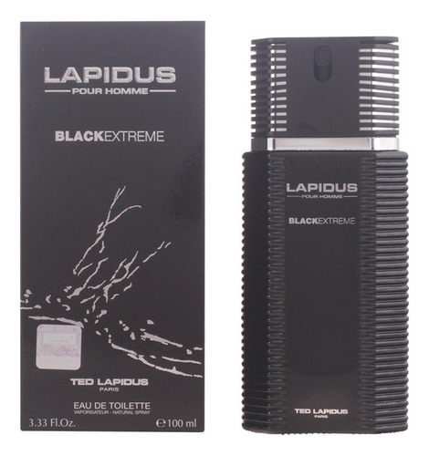 Perfume Ted Lapidus Lapidus Para Hombre Black Extreme 100 Ml