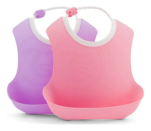 Baberos X2 Twistshake Bibs 4 Meses+