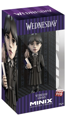 Minix Figura Coleccionable Wednesday Addams Con Dedos 11797