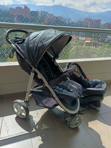 Coche + Silla Graco Click And Connect Perfecto Estado 