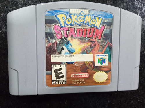 Pokemon Stadium N64 Original Nintendo 64 Usado