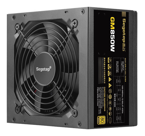 Imagen 9 de 10 de Fuente Gamer Segotep Gm850w 80 Plus Oro Full Modular !