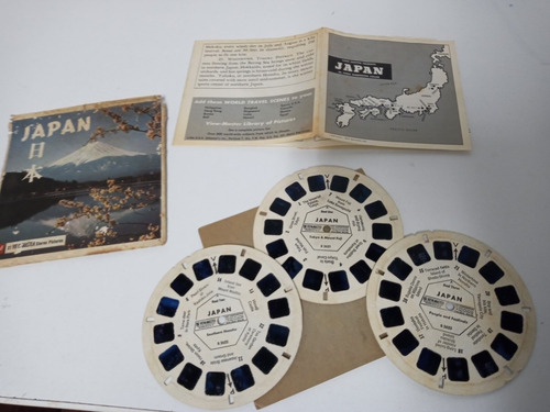 7k Juego Completo De 3 Discos De Japon View Master 