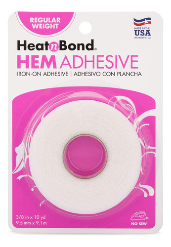 Heatnbond Dobladillo Adhesivo Para Planchar, Peso Regular, C
