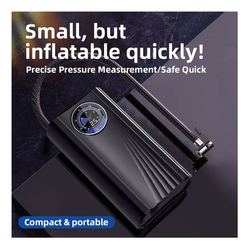 Compresor Para Auto De Aire Portátil Inflador De Neumaticos