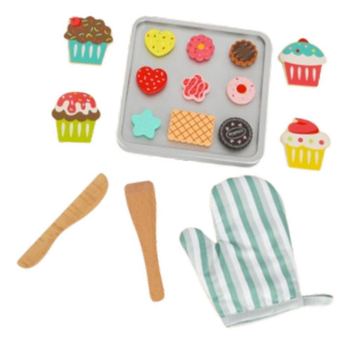 Para Juego De Comida De Madera Para Jugar, Juego De De
