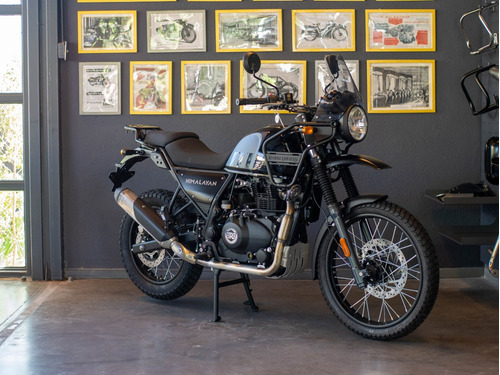 Imagen 3 de 25 de Royal Enfield Himalayan Granite Black Bs6 Reserva Hoy