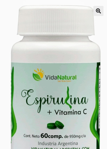 Espirulina Con Vitamina C De Vida Natural!!