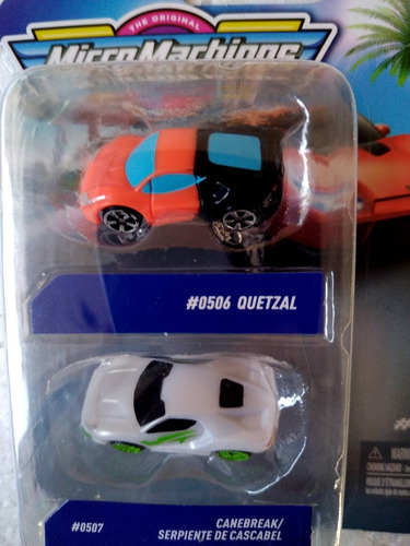 Jazwares Micro Machines Serie 1 Pack #08 Serpiente Y Quetzal (Usado)