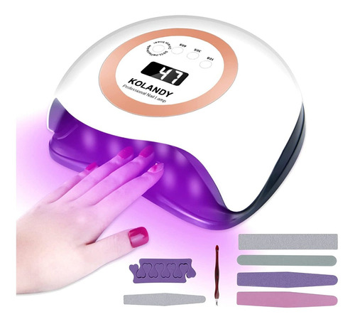 Lámpara De Uñas Led Uv De Gel  Secador De Uñas 168w ...