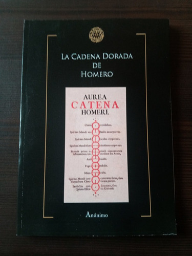 La Cadena Dorada De Homero - Anónimo