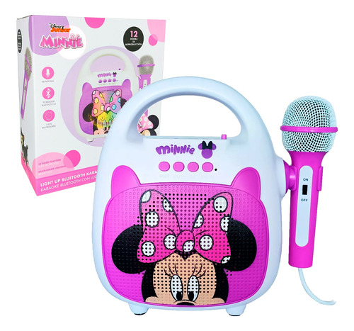 Parlante Portatil Bluetooth Karaoke Disney Minnie