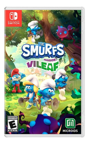 The Smurfs Mission Vileaf - Mídia Física - Switch [eua]