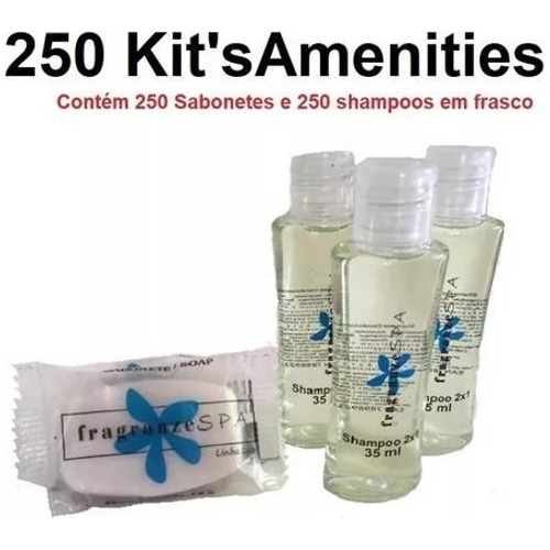 Kit Amenities 13g E Shampoo 2 Em 1 - Chá Verde