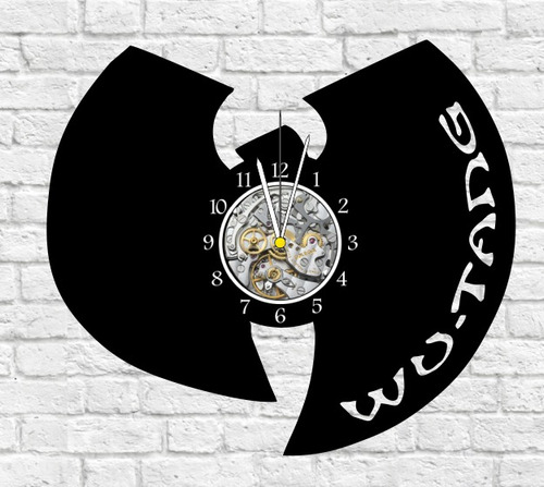 Reloj Corte Laser 4174 Wu Tang Clan  Logo