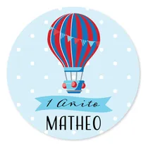 Comprar Kit Imprimible Globo Balloon Rojo Y Azul Candy Bar Tukit